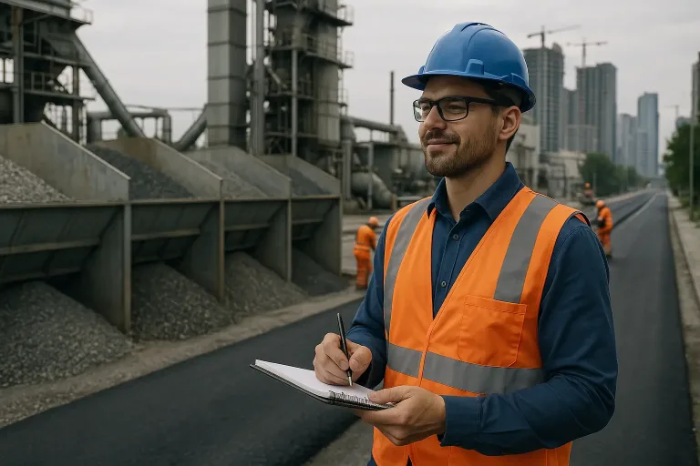 технолог контролирует материалы